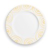GMUNDNER KERAMIK Dessert Plate Gourmet Diameter 22 cm Flamed Yellow