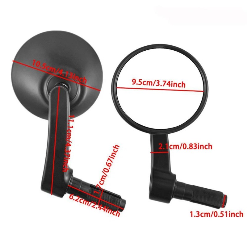 JMTBNO For Husqvarna Vitpilen 401 Round Motorcycle Handle Bar End