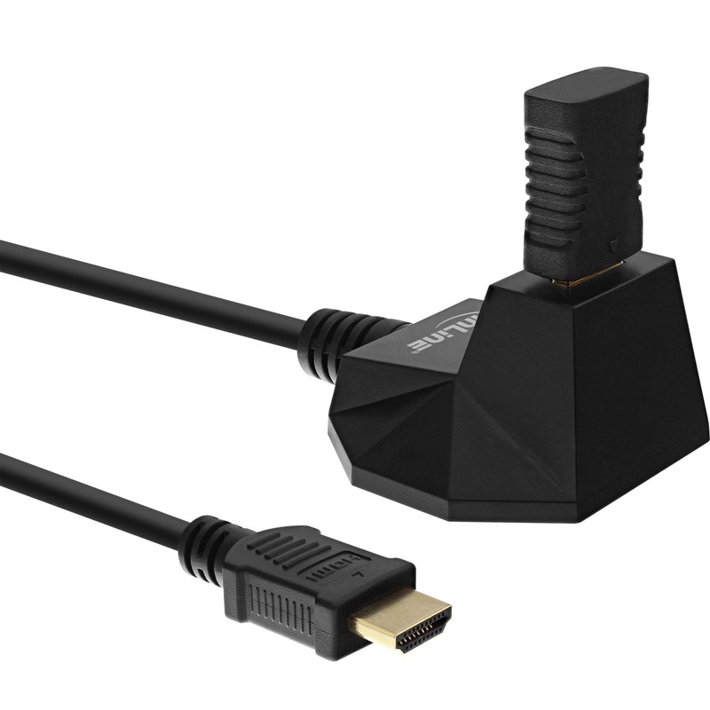 InLine® 17535S HDMI Extender with Base and High Speed Ethernet