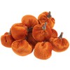 Hobby Lobby Orange Velvet Mini Pumpkins Package of 12 Bowl