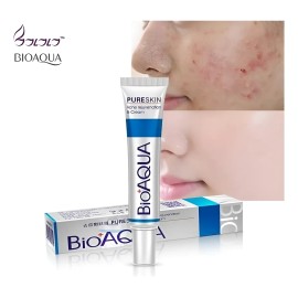 Bioaqua Crema Eliminación Acné Granos En Piel Cierra Poros