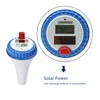 AMTAST Wireless Solar Swimming Pool Thermometer with Calendar Alarm Clock