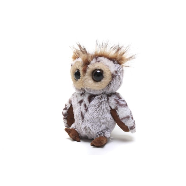 Plushland Standing owl 9 Inches Adorably Cute Plush Stuffed Animal Toy Super Soft and Cuddly for Babies Lovable Present for Holidays, Birthday, Valentines Day, Mother's Day, Graduation