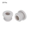 MECCANIXITY 20Pcs Snap Rubber Grommet Plug Mount Dia 9.5mm ID
