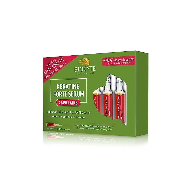 Biocyte Anti-Hair Loss Keratine Forte Serum 5 Phials