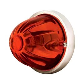 United Pacific 20721 Sandía - Marcador de cristal grande, color ámbar oscuro