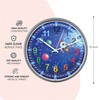 Kiddus Children's Wall Clock Analogue Time Teacher with Time Learning