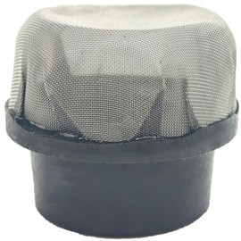 KWEOTUGO (2 Pcs) 190106Z Screen Cap Air Bleeder Screen for Pentair EasyClean D.E. Quad D.E Filters Black