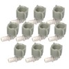 SEAFLO Plastic PEX Pipe Coupling 90 Degree Fitting Swivel Adapter