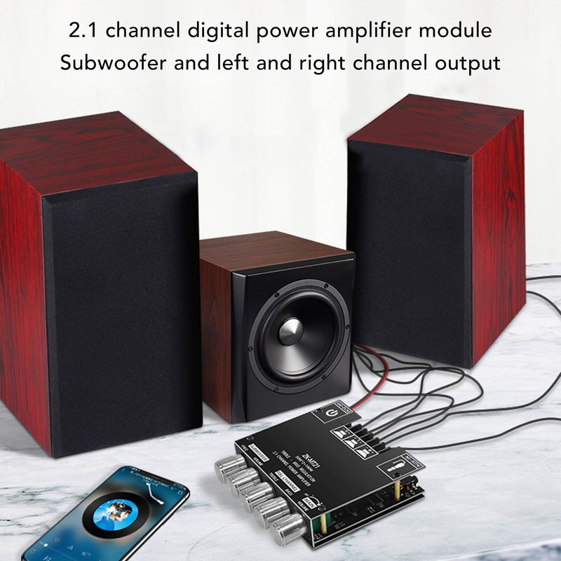 MT21 50W 50W 100W 2.1 Channel Subwoofer Amplifier Board Bluetooth