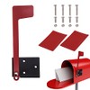 Professional Multi-Directional Mailbox Flag - Galvanized Steel Replacement Flag Kit