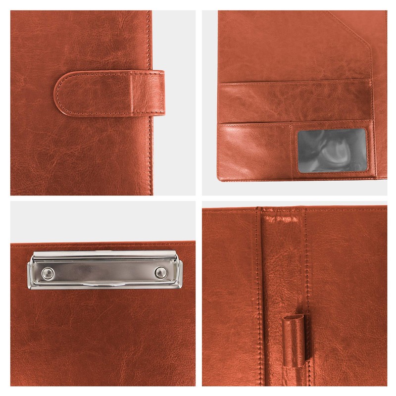 GraduatePro Writing Case A4 Clipboard Folder with Magnetic Closure, Organiser