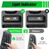 KUTTOLE Driver Power Window Switch & Bezel w/Folding Mirrors for