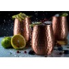 Kosdeg Copper Cups - 16 Oz Set of 4 -