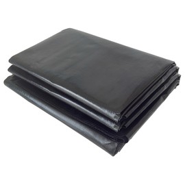 A.A Pond Liner, 20 x 30 ft Reinforced UV Resistant Black HDPE, 25 Mil Equivalent for Outdoor Ponds, Koi Fish Ponds, Garden Fountains, Stream Waterfalls