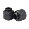 Fishlor Pipe Fitting, 2 Pieces G1/4 Thread, Flexible Pipe Connector,