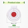 PATIKIL Microfiber Bullseye Targets 4cm, 14Pcs Competition Game Target Shooting