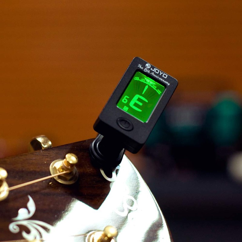JOYO Clip on Guitar Tuner for Ukulele, Violin, Mandolin, Guitar,
