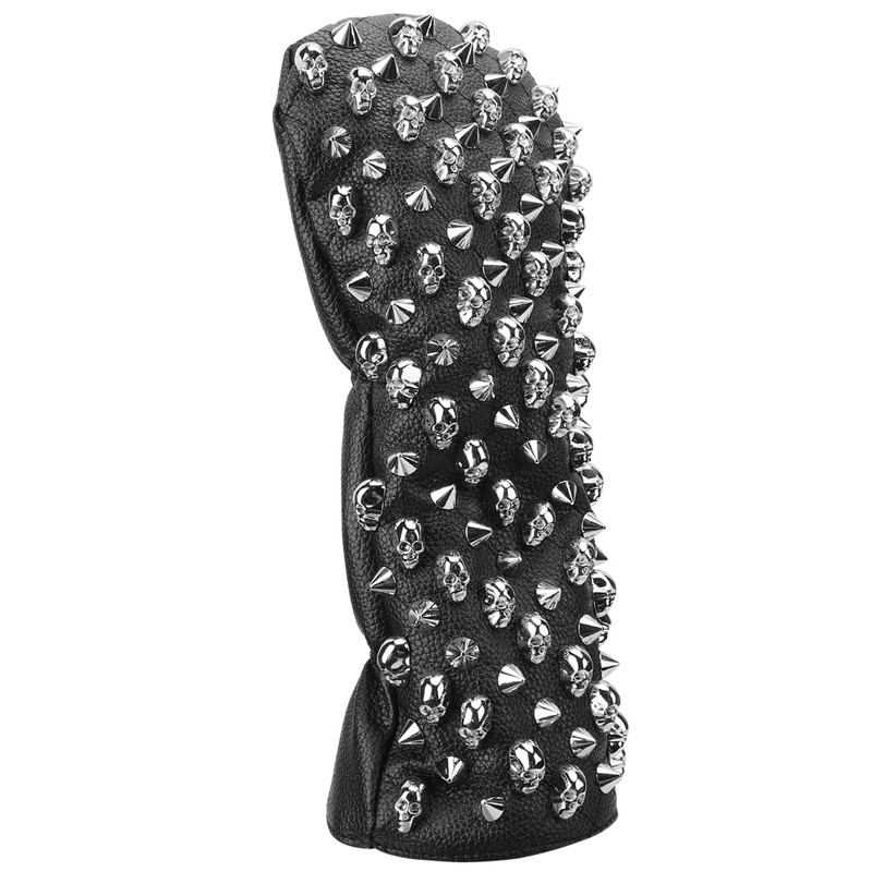 PU Waterproof Golf Putter Cover Club Protection Headcover Supplies Skull