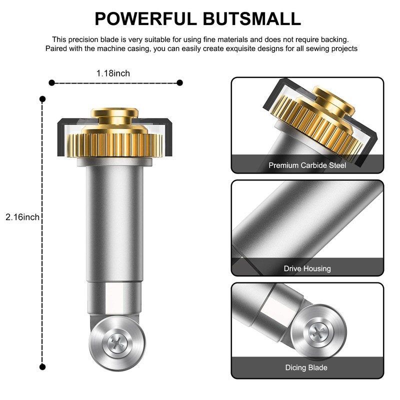 UTNVBTR Rotary Blade + Drive Housing Accessories, Hard & Durable