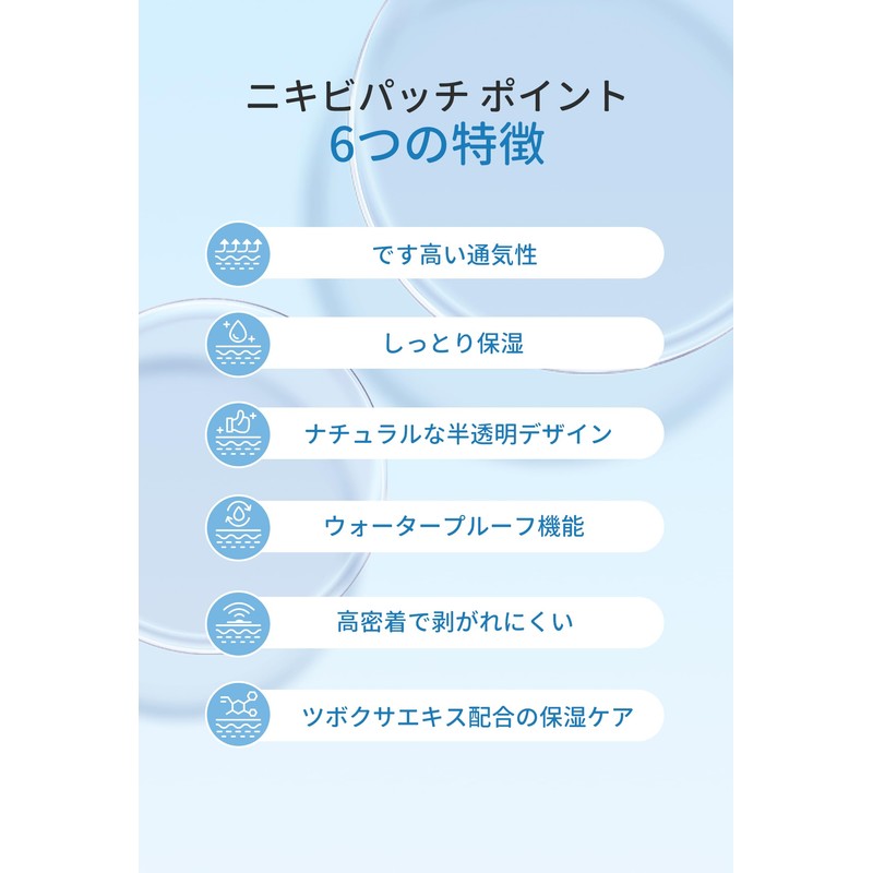 Patch, Point Patch, Day and Night, Unisex, Invisible, Won't Peel