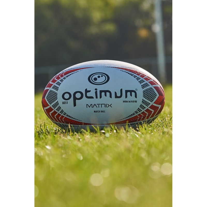 Optimum Match Quality Rugby Ball - Suitable for All Weather