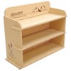 NaganoFactory SNB1680SN Snoopy Storage, Easy Assembly, Mini Shelf, Snoopy
