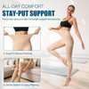 bropite Medical Compression Pantyhose for Women Men，20-30 mmhg Waist High