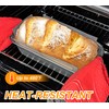 Silicone Bread Loaf Pan Liner, 2 Pack Reusable Silicone Bread