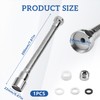 VZXZXE Tap Extension 20 cm, 360° Swivel Function, Explosion-proof and