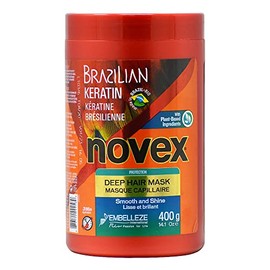 Embelleze Novex Brazilian Keratin Hair Care Treatment Cream - 14.1 Oz  Embelleze Novex Creme de Tratamento Capilar com Queratina Brasileira - 400g by 