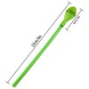ZZLZX 8 PCS Plastic Straw Spoons Reusable Straw Spoons Detachable