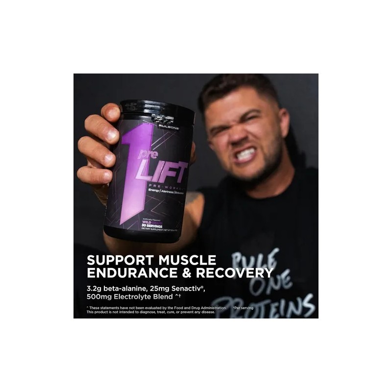 Pre Entreno Rule One R1 Pre Lift 30 Servicios Sabor