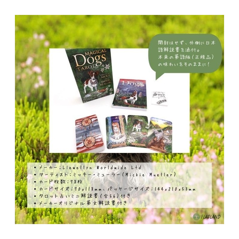 Magical Dogs Tarot [Special Box] [With Tarot Divination Manual]