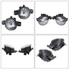 SEBLAFF 1 Pair of Clear Lens Fog Lights Assembly with