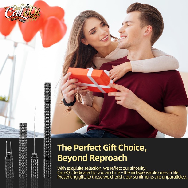 CaLeQi Cigar Draw Enhancer and Nubber 2&1 Set for Cigar