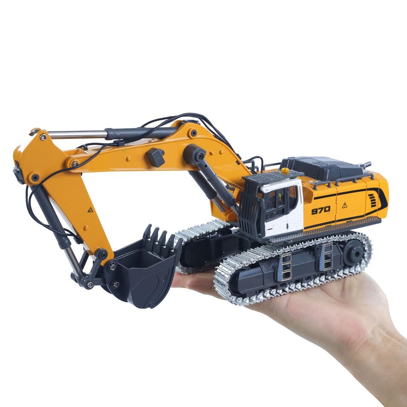 TOUCAN RC HOBBY 1/50 Metal RC Excavator K970 Engineering Vehicle
