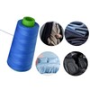 3000Yards Polyester Sewing Thread Sky Blue Thread for Embroidery/All Sewing