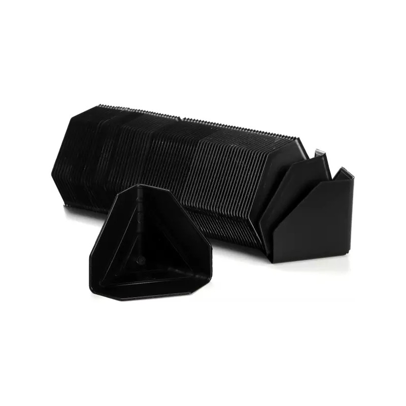 ZENFUN 200개 포장 모서리 보호대 플라스틱 헤비 듀티 배송 상자