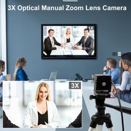 IEights 12mp USB Camera Variable Focus Webcam for Computer 1080P 120fps Manual Zoom Lightburn Camera High Speed 3.6-10mm 3X Zoom USB2.0 PC Cam Varifocal USB Security Webcamera for Video Conference
