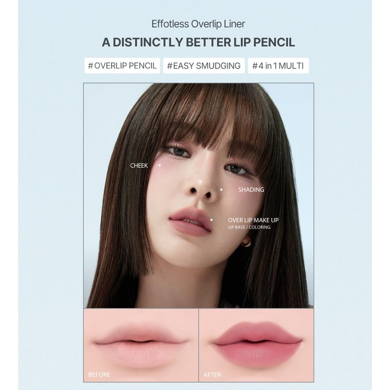 Heart Percent's Dot On Mood Lip Pencil Lip Liner +