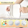 3 Pack Laundry & Dishwasher Pod Container Set,67oz 94oz 186oz