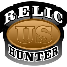 ProSticker 513 (One) 4" Treasure Series Relic Hunter Metal Detecting Decal Sticker