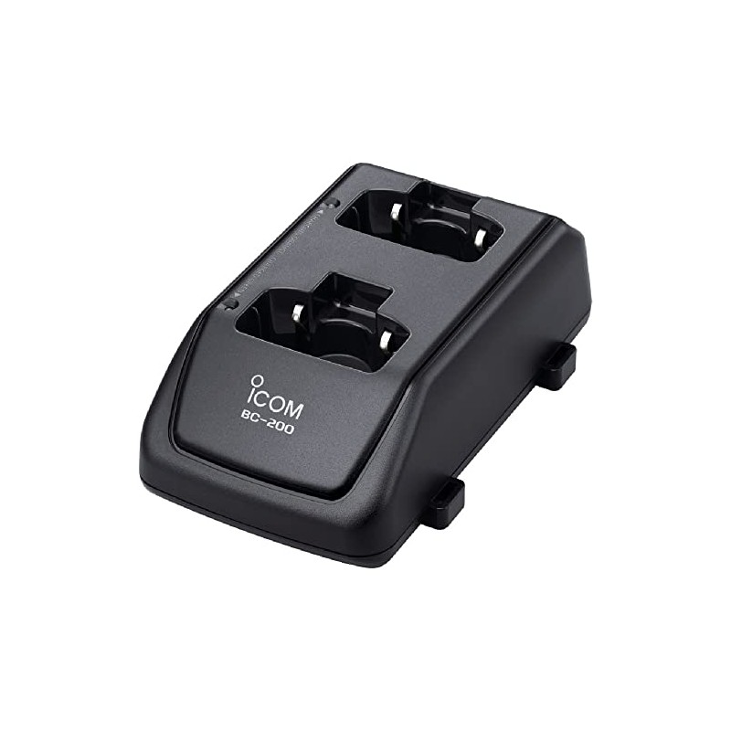Icom BC-200 Dual Charger (BC-186 Required) Connects Up to 5