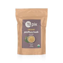 Yupik Organic Psyllium Husk Powder - 24 oz Natural Fiber