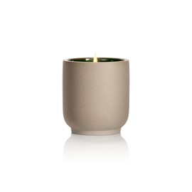 Homecourt Luxury Scented Candle, Cipres Mint Scent, 60-Hour Burn Time, Soy Wax Blend, Lavender, and Vanilla Aroma, Kiln-Fired Reusable Ceramic Vessel, 8 Oz