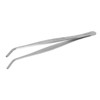 Laboratory Tweezer High Accuracy 304 Stainless Steel Serrated Edge 20cm
