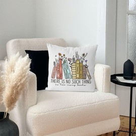 IWXYI Inspirational Classroom Pillow Covers - Classroom Pillows for Kids Reading Corner 18x18, Reading Room Reading Corner Kids Room Decor