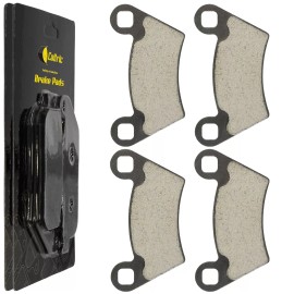 Caltric Rear Brake Pads for Polaris Ranger 500 EFI 2X4 4X4 2004-2020 / 2202413