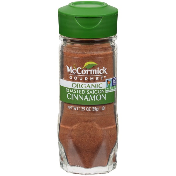 McCormick Gourmet Organic Roasted Saigon Cinnamon, 1.25 oz